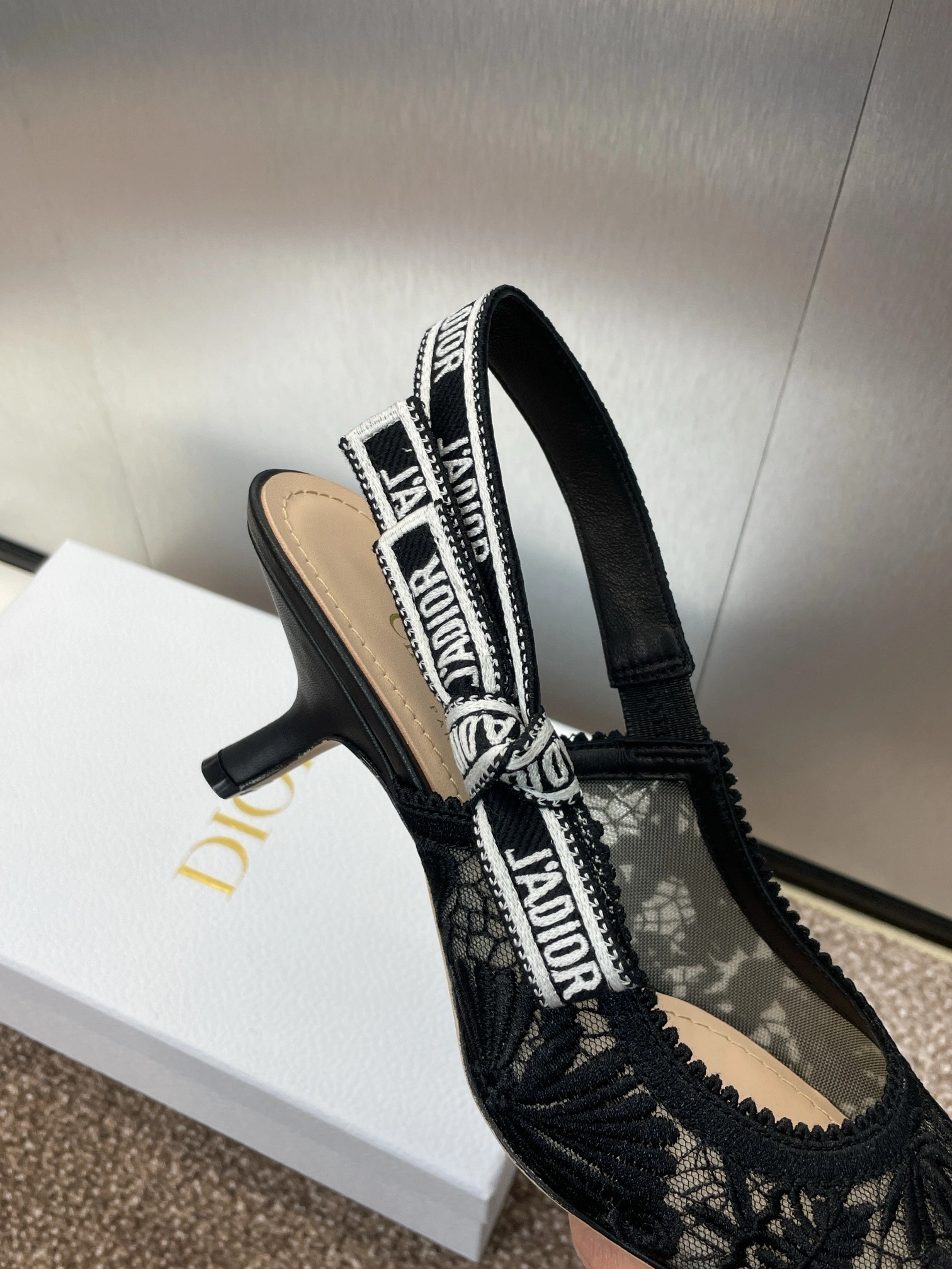 COCO-- 4ior KDV038CDT_S900 embroidery J'A Heel height：6.5cm item:E-X000H2331